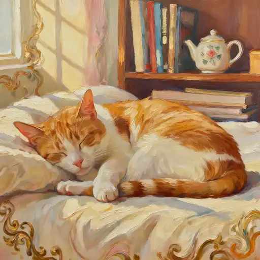 Rococo interpreted with Acrylic