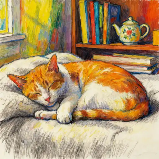 Fauvism interpreted with Charcoal