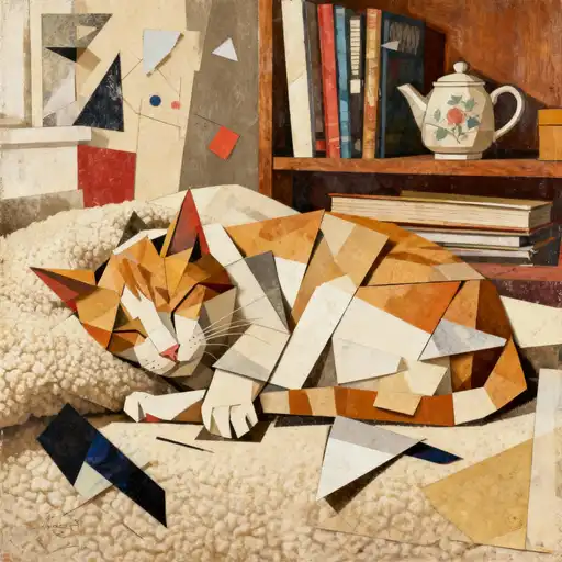 Dadaism interpreted with Collage