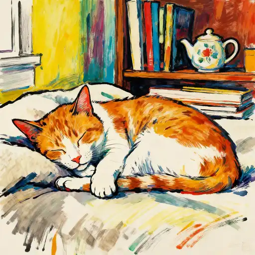 Expressionism interpreted with Color Ink