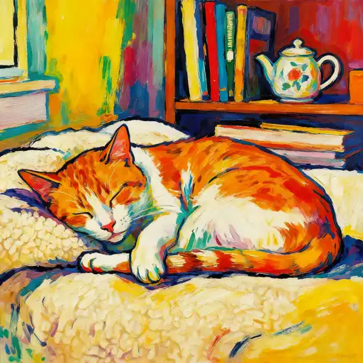 Fauvism interpreted with Color Ink