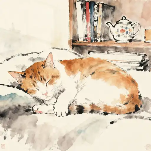 Impressionism interpreted with Color Ink