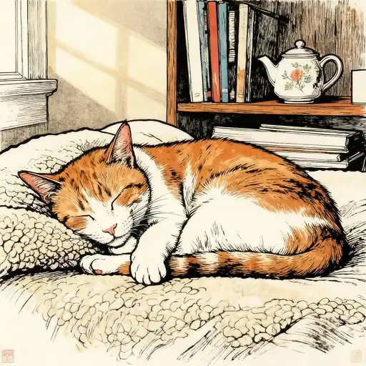 magical realism interpreted with Color Ink