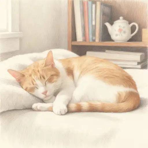 Minimalism interpreted with Colored Pencil