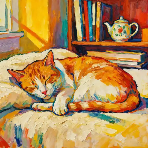 Expressionism interpreted with Gouache