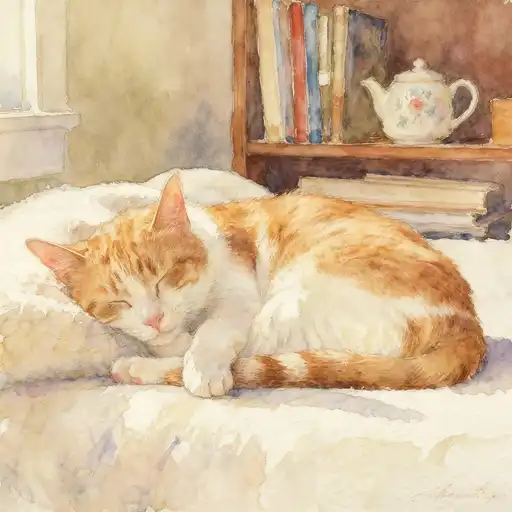 Romanticism interpreted with Gouache