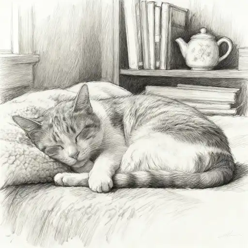 Action Painting interpreted with Graphite