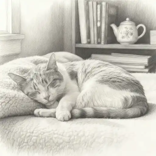 Impressionism interpreted with Graphite