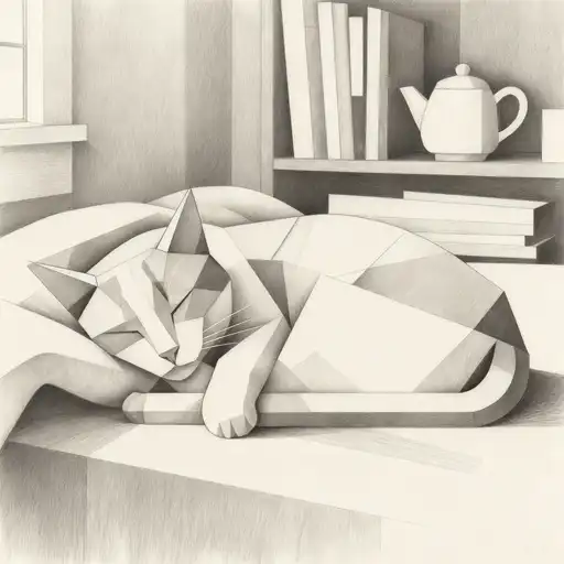 Suprematism interpreted with Graphite