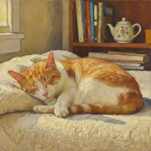 Symbolism interpreted with Oil Painting