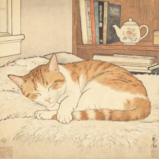 Ukiyo-e interpreted with Oil Painting