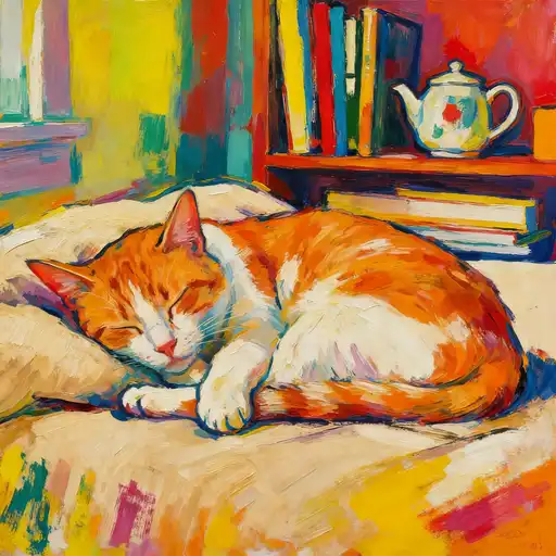 Abstract Expressionism interpreted with Poster Color