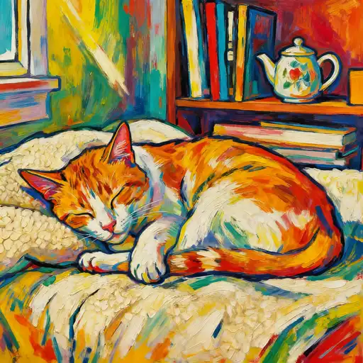 Expressionism interpreted with Poster Color