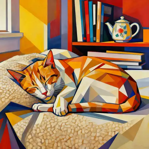 Futurism interpreted with Poster Color