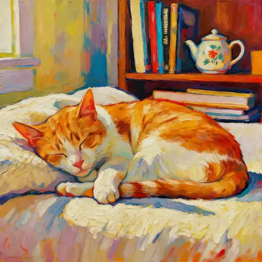 Impressionism interpreted with Poster Color