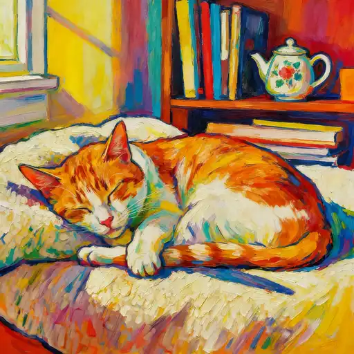 Neo-Expressionism interpreted with Poster Color