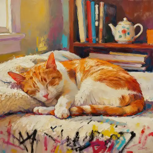 Impressionism interpreted with Spray Painting/Graffiti