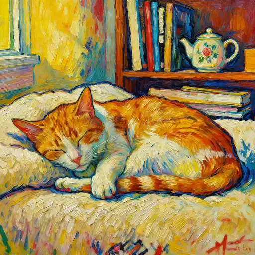 Post-Impressionism interpreted with Spray Painting/Graffiti