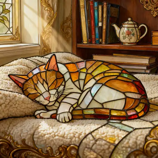 Baroque interpreted with Stained Glass