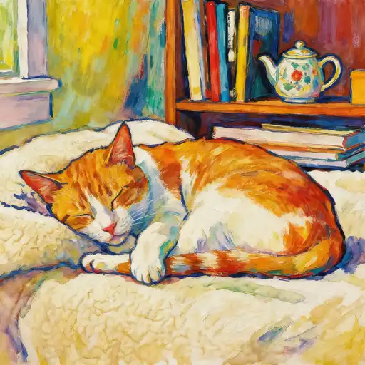 Fauvism interpreted with Watercolor